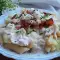 Penne mit Burrata und weißer Soße