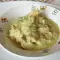 Hähnchen mit Kokosmilch und Currypulver