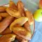 Piroggen mit Äpfel