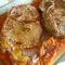 Rindersteaks in Tomatensoße
