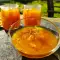Orangenmarmelade mit Holunderblüten