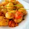 Neue Kartoffeln mit Tomaten und Rosmarin