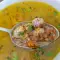 Putenfleischsuppe mit Buchweizen