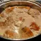 Scaloppine aus Putenfleisch mit Steinpilzen und Sahne