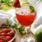 Erdbeer Daiquiri mit Limette und Rum
