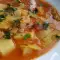 Eintopf mit Kartoffeln und grünen Bohnen