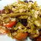 Warmer Salat mit grünen Bohnen und Quinoa