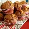 Muffins mit Johannisbrotmehl und Walnüssen
