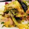 Warmer Salat mit Tintenfisch und Chicorée