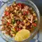 Salat mit Thunfisch und Kichererbsen
