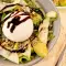 Salat mit Burrata und Birne