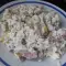 Marokkanischer Salat mit Couscous und Hähnchen