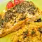 Lachs mit roten Linsen und Chermoula Sauce
