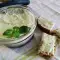 Diätetische herzhafte Creme für Schnittchen