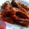 Gebratener Karpfen mit Tomatensoße