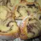 Bunter Kuchen mit Kakao