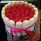 Charlotte mit Himbeeren