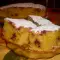 Kuchen aus Apfel, Zimt und Schokolade