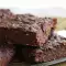 Gesunder Kuchen mit Erdnussbutter und Bananen