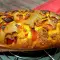 Hausgemachter Kuchen mit Quitten und Äpfeln