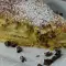 Leichter Kuchen mit Äpfeln und Kekse