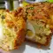 Herzhafter Kuchen mit Überraschungsei