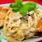 Spaghetti mit Lachsfilets