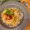 Pikante Vollkornspaghetti mit Gemüse