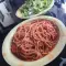 Spaghetti mit Tomatensoße