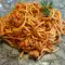 Spaghetti mit Hackfleisch und Tomaten