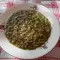 Vegetarischer Spinat mit Reis