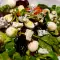 Salat mit marinierten Wachteleier
