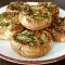Gefüllte Champignons mit Spinat und Frischkäse