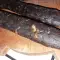 Hausgemachte Wurst aus Pferde- und Schweinefleisch