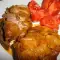 Gebackene Schweinshaxe mit Gewürzen