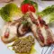 Schweinefilets mit Mozzarella und getrockneten Tomaten