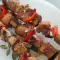 Saftig marinierte Schweinefleischspieße