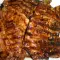 Schweinenacken Steaks mit Honig-Bier-Marinade