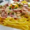 Meine Tagliatelle Carbonara