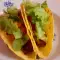 Vegane Tacos mit schwarzen Bohnen