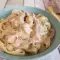 Tagliatelle mit Lachs und Sahne