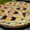 Tarte mit frischen Heidelbeeren