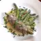 Rindfleisch mit grünem Spargel