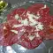 Traditionelles Kalbscarpaccio