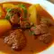 Geschmortes Rindfleisch nach Gartenart