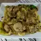Zartes Rindfleisch mit Pilzen