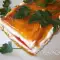 Terrine mit gerösteten Paprika und Frischkäse