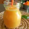 Kürbissmoothie mit Pflaumenkompott
