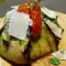 Timbale aus Auberginen