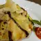 Zucchini Timbale mit Pesto